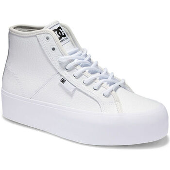 Pantofi Femei Sneakers DC Shoes Manual hi wnt ADJS300286 WHITE/WHITE (WW0) Alb