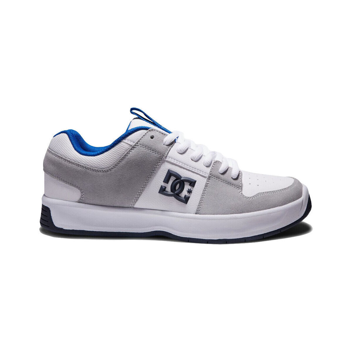 Pantofi Bărbați Sneakers DC Shoes Lynx zero ADYS100615 WHITE/BLUE/GREY (XWBS) Alb