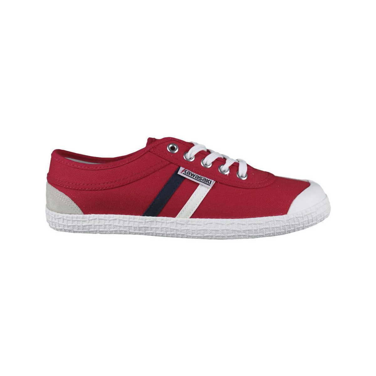Pantofi Bărbați Sneakers Kawasaki Retro Canvas Shoe K192496 4012 Fiery Red roșu