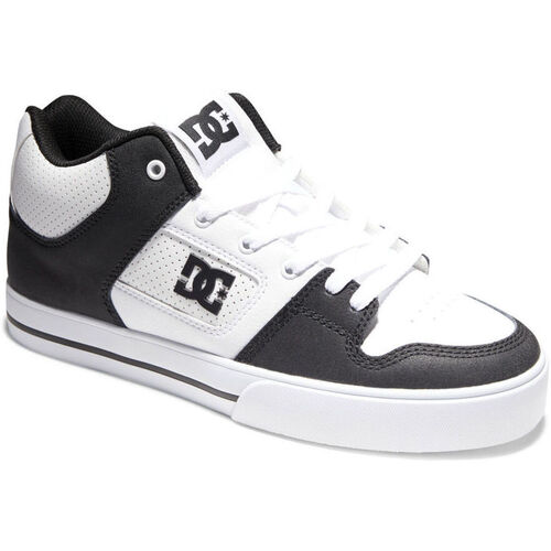Pantofi Bărbați Sneakers DC Shoes Pure mid ADYS400082 WHITE/BLACK/WHITE (WBI) Alb
