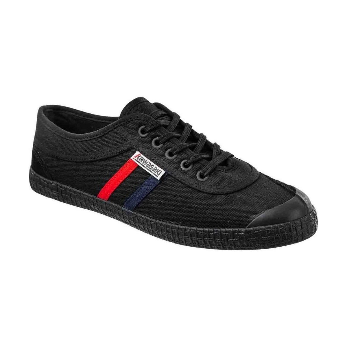 Pantofi Sneakers Kawasaki Retro Canvas Shoe K192496-ES 1001S Black Solid Negru