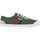 Pantofi Sneakers Kawasaki Retro Canvas Shoe K192496-ES 3026 Black Forest verde
