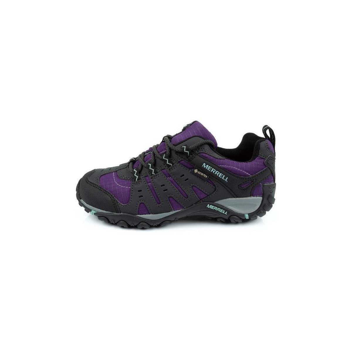 Pantofi Femei Drumetie și trekking Merrell Accentor Gtx Negre, Violete