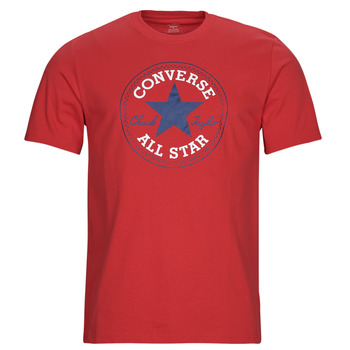 Îmbracaminte Bărbați Tricouri mânecă scurtă Converse GO-TO ALL STAR PATCH LOGO Roșu
