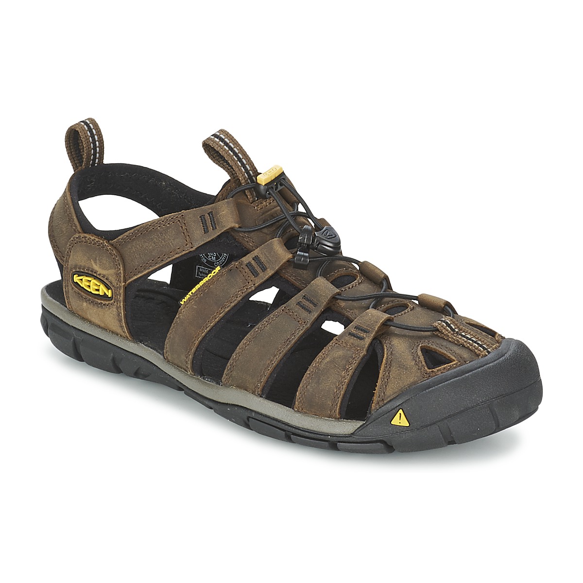 Pantofi Bărbați Sandale sport Keen CLEARWATER CNX LEATHER Maro / Negru