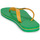 Pantofi Bărbați  Flip-Flops Ipanema IPANEMA CLASSICA BRASIL II AD Verde / Galben