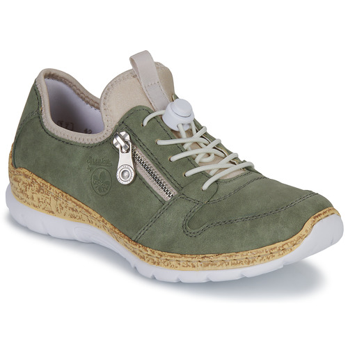 Pantofi Femei Pantofi sport Casual Rieker N42G0-52 Verde / Alb