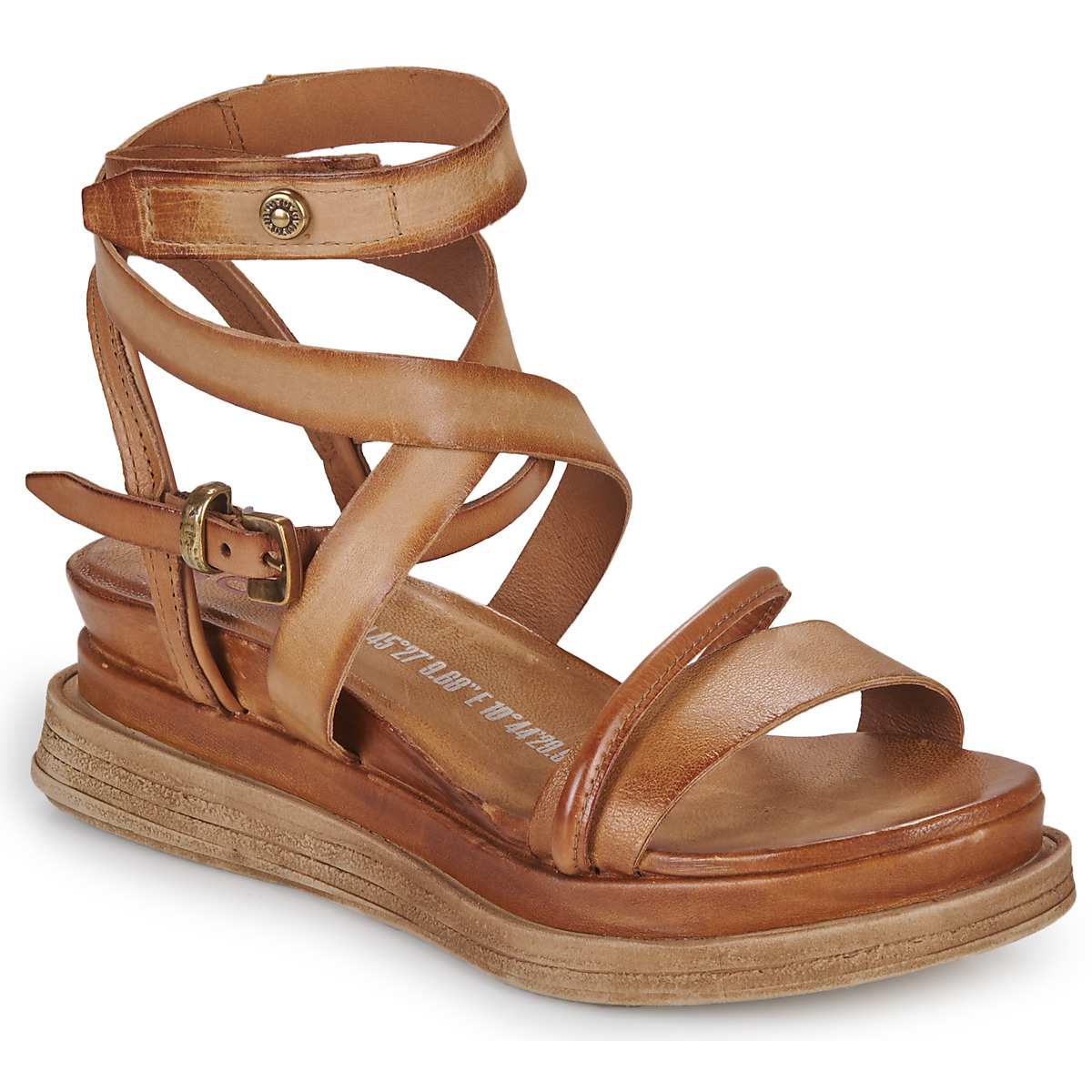 Pantofi Femei Sandale Airstep / A.S.98 LAGOS 2.0 Camel