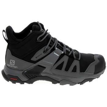 Pantofi Bărbați Drumetie și trekking Salomon X Ultra 4 Mid GTX Noir Gris Negru
