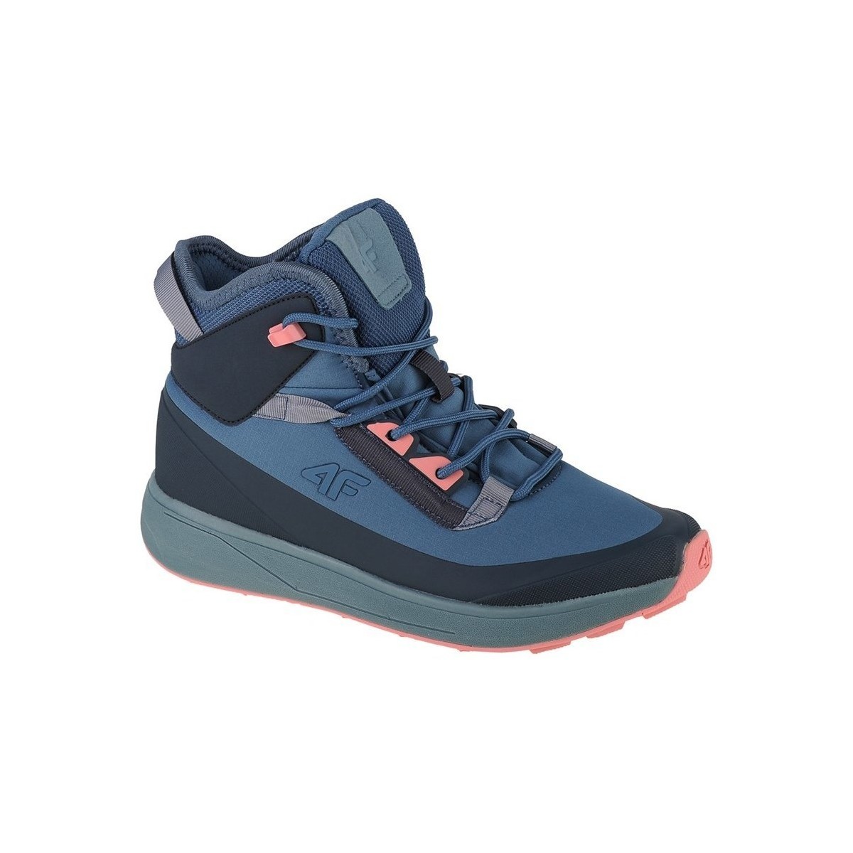 Pantofi Copii Pantofi sport stil gheata 4F FWINF009 Roz, Negre, Albastru marim