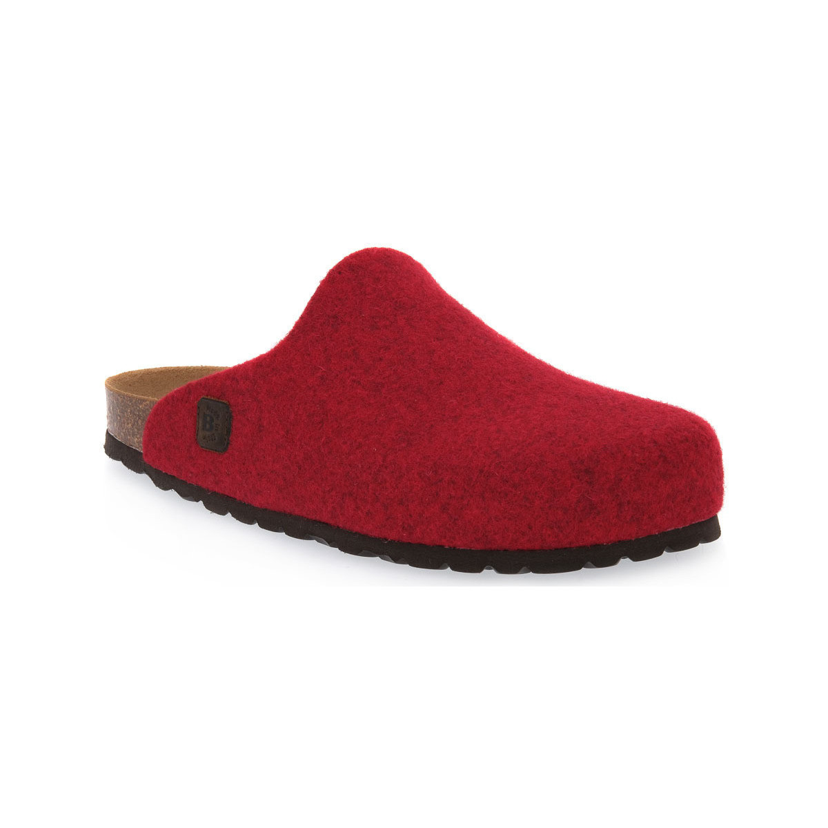 Pantofi Femei Papuci de vară Bioline LOVE 48 MERINOS roșu
