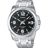 Ceasuri & Bijuterii Bărbați Ceasuri Analogice Casio MTP-1314PD-1AVEF, Quartz, 43mm, 5ATM Argintiu