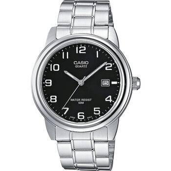 Ceasuri & Bijuterii Bărbați Ceasuri Analogice Casio MTP-1221A-1AVEG, Quartz, 39mm, 5ATM Argintiu