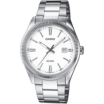 Ceasuri & Bijuterii Bărbați Ceasuri Analogice Casio MTP-1302PD-7A1VEF, Quartz, 39mm, 5ATM Argintiu