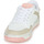 Pantofi Femei Pantofi sport Casual Philippe Model LYON LOW WOMAN Alb / Roz / Galben / Fluo