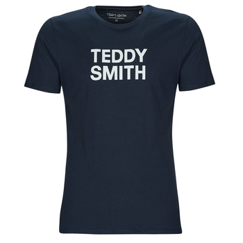 Îmbracaminte Bărbați Tricouri mânecă scurtă Teddy Smith TICLASS BASIC MC Albastru