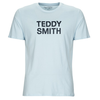 Îmbracaminte Bărbați Tricouri mânecă scurtă Teddy Smith TICLASS BASIC MC Albastru / LuminoasĂ