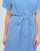 Îmbracaminte Femei Rochii lungi Vero Moda VMBUMPY SS CALF SHIRT DRESS NOOS Albastru / BLC