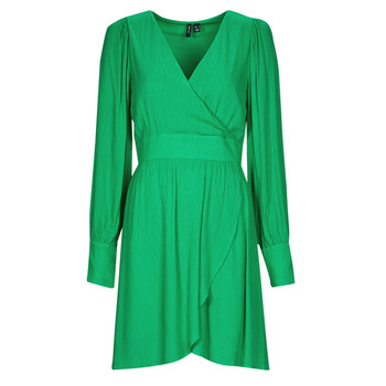 Îmbracaminte Femei Rochii scurte Vero Moda VMPOLLIANA LS SHORT DRESS WVN Verde