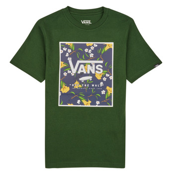 Îmbracaminte Copii Tricouri mânecă scurtă Vans BY PRINT BOX BOYS Verde