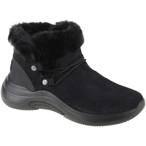 Pantofi Femei Ghete Skechers On The Go Midtown-Cozy Vibes Negru