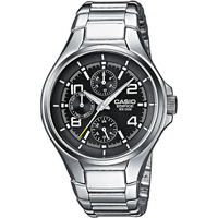 Ceasuri & Bijuterii Bărbați Ceasuri Analogice Casio EF-316D-1AVEG, Quartz, 40mm, 10ATM Argintiu