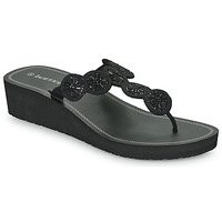 Pantofi Femei  Flip-Flops Isotoner 94182 Negru