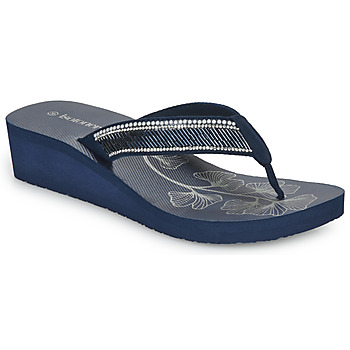 Pantofi Femei  Flip-Flops Isotoner 94182 Albastru