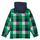 Îmbracaminte Băieți JACHETE TIP CĂMASĂ BĂRBAȚI Jachetele tip cămașă Name it NKMLANE LS OVERSHIRT WH Verde / Albastru / Alb