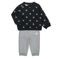 Îmbracaminte Băieți Compleuri copii  Adidas Sportswear I BLUV FL JOG Negru