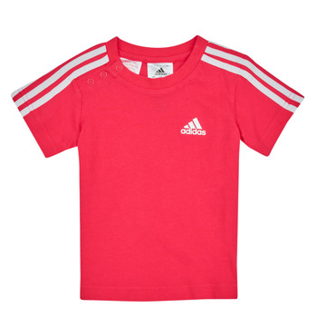 Îmbracaminte Copii Tricouri mânecă scurtă Adidas Sportswear IB 3S TSHIRT Roz / Puissant