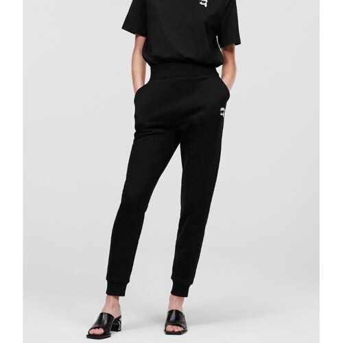 Îmbracaminte Femei Pantaloni  Karl Lagerfeld 230W1050 Negru