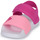 Pantofi Femei Sandale Adidas Sportswear ADILETTE SANDAL K Roz / Alb