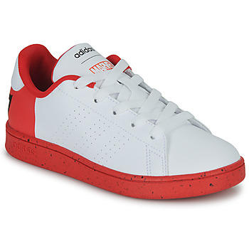 Pantofi Băieți Pantofi sport Casual Adidas Sportswear ADVANTAGE SPIDERMAN Alb / Roșu
