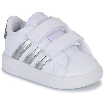 Pantofi Copii Pantofi sport Casual Adidas Sportswear GRAND COURT 2.0 CF Alb / Argintiu