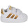 Pantofi Fete Pantofi sport Casual Adidas Sportswear GRAND COURT 2.0 CF Alb / Bronz