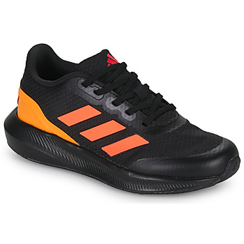 Pantofi Băieți Trail și running Adidas Sportswear RUNFALCON 3.0 K Negru / Portocaliu