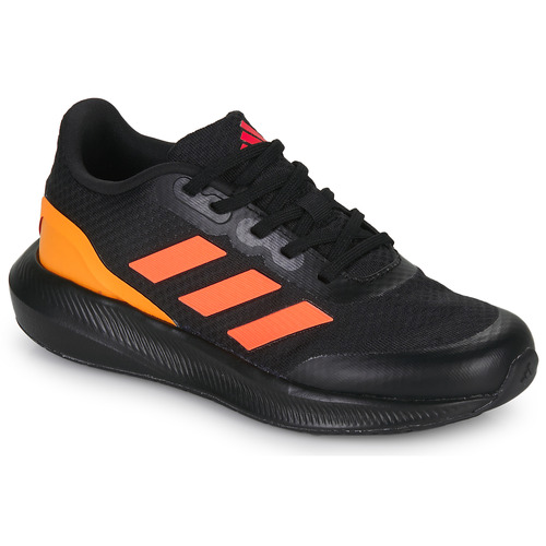 Pantofi Băieți Trail și running Adidas Sportswear RUNFALCON 3.0 K Negru / Portocaliu