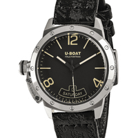 Ceasuri & Bijuterii Bărbați Ceasuri Analogice U-Boat 8890, Automatic, 40mm, 10ATM Argintiu