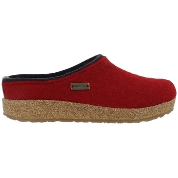 Pantofi Femei Papuci de casă Haflinger GRIZZLY KRIS roșu