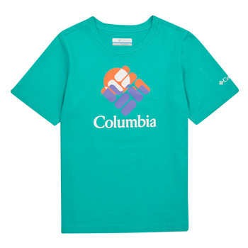 Îmbracaminte Copii Tricouri mânecă scurtă Columbia Valley Creek Short Sleeve Graphic Shirt Albastru