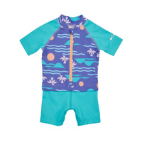 Îmbracaminte Băieți Maiouri și Shorturi de baie Columbia Sandy Shores Sunguard Suit Violet / Albastru