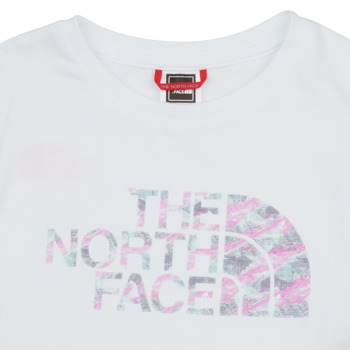 The North Face Girls S/S Crop Easy Tee Alb