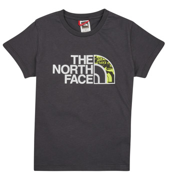 Îmbracaminte Băieți Tricouri mânecă scurtă The North Face Boys S/S Easy Tee Negru