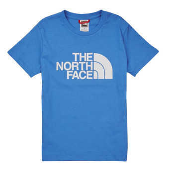 Îmbracaminte Băieți Tricouri mânecă scurtă The North Face Boys S/S Easy Tee Albastru