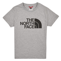 Îmbracaminte Băieți Tricouri mânecă scurtă The North Face Boys S/S Easy Tee Gri / LuminoasĂ