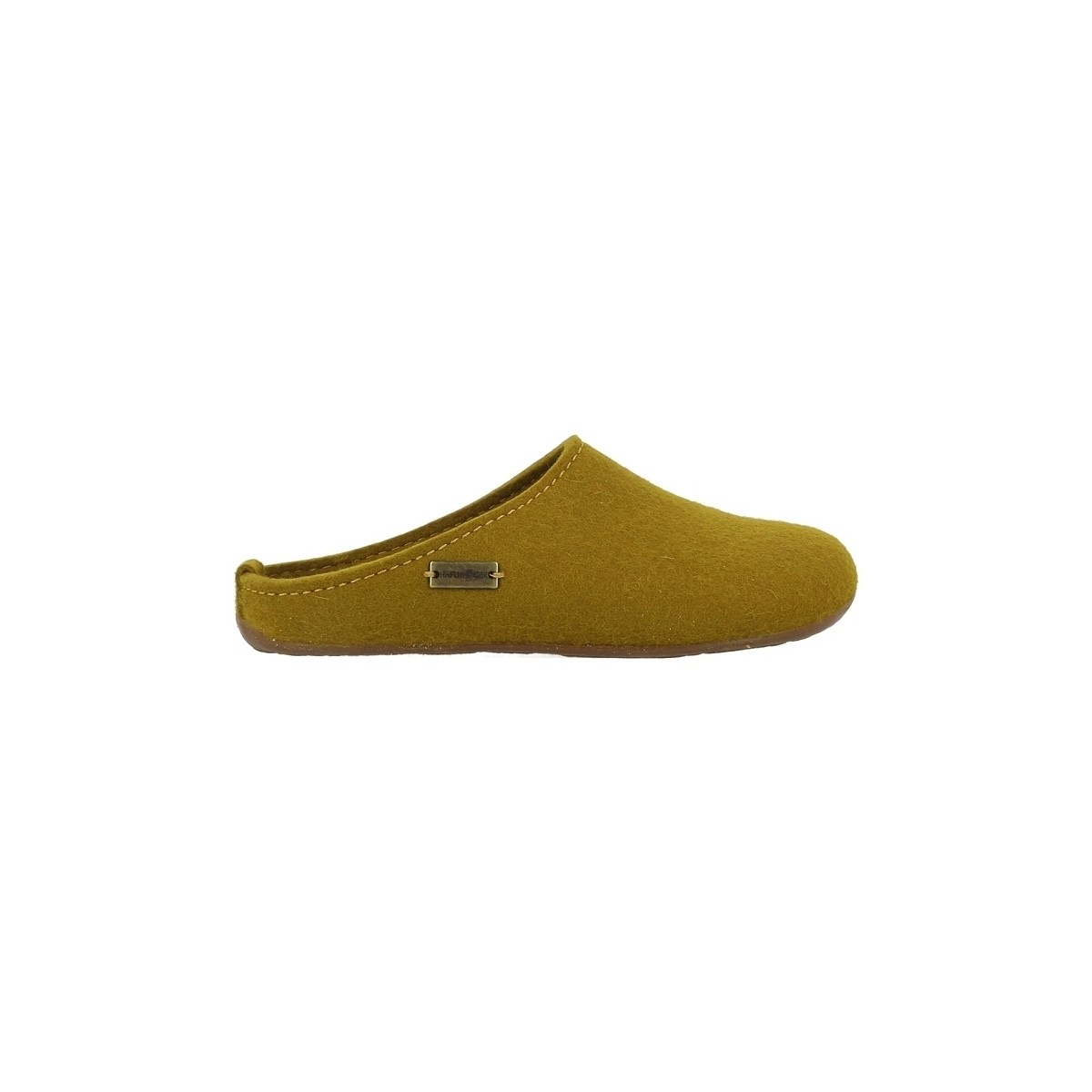 Pantofi Bărbați Papuci de casă Haflinger EVEREST FUNDUS galben