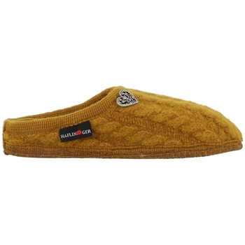 Pantofi Femei Papuci de casă Haflinger WALKTOFFEL HERZERL galben