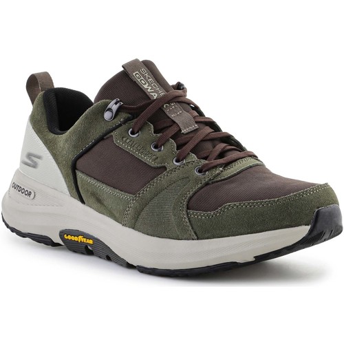 Pantofi Bărbați Drumetie și trekking Skechers Go Walk Outdoor - Massif Olive/Brown 216106-OLBR Multicolor