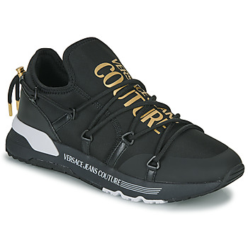 Pantofi Bărbați Pantofi sport Casual Versace Jeans Couture 74YA3SA6-ZS447 Negru / Auriu